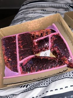 Short Sequin Ugg Boots