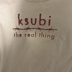 Ksubi the real thing shirt