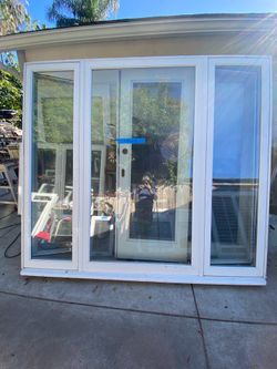 Used windows and doors