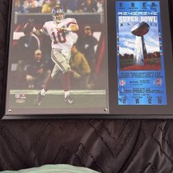 Eli Manning Super Bowl frame