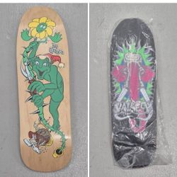 Vintage Skateboards Mike Vallely Ron Chatman Natas Kaupas Skateboard