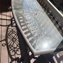 Metal Patio Set