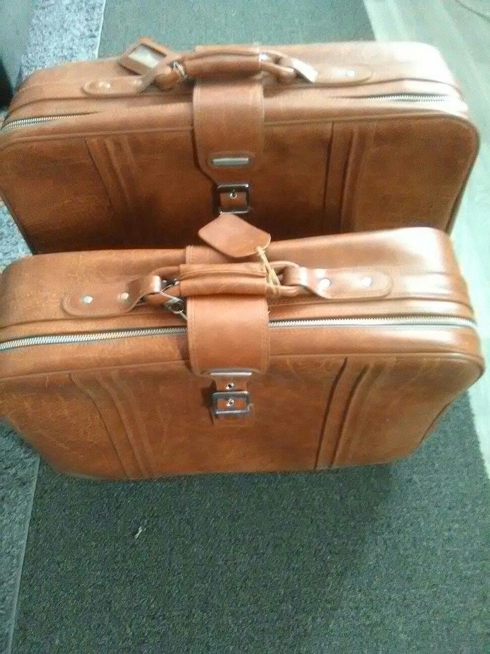 Luggage leather