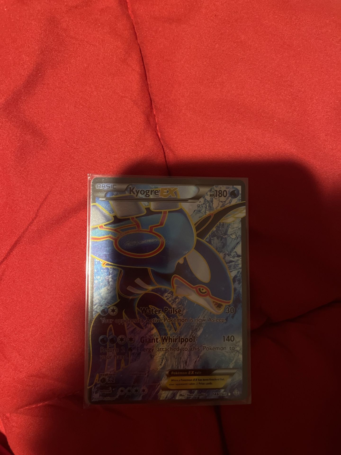 Pokémon TCG Kyogre-EX Full Art 114/160 – Primal Clash Ultra Rare
