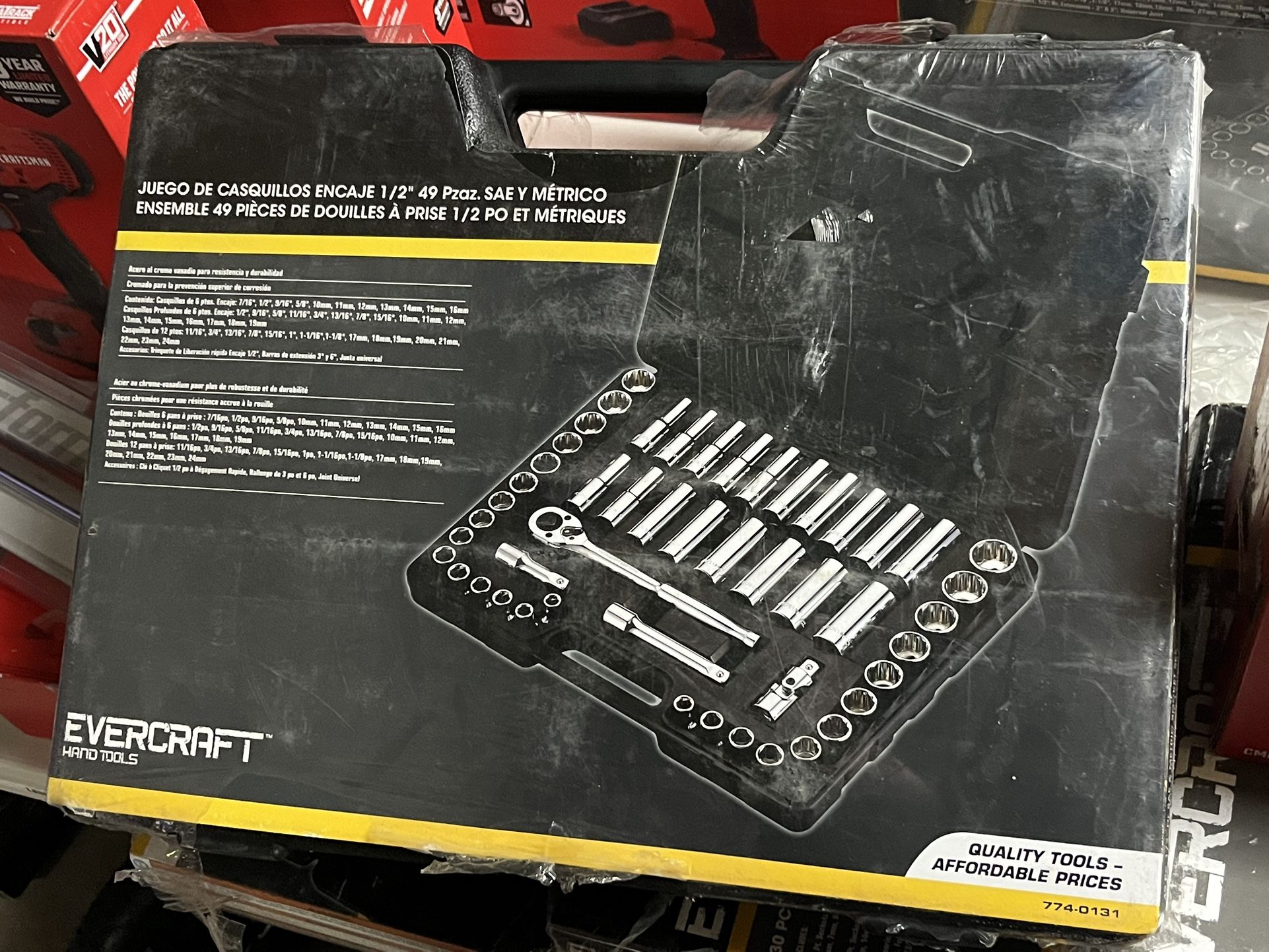 Evercraft 49 Pc Socket set