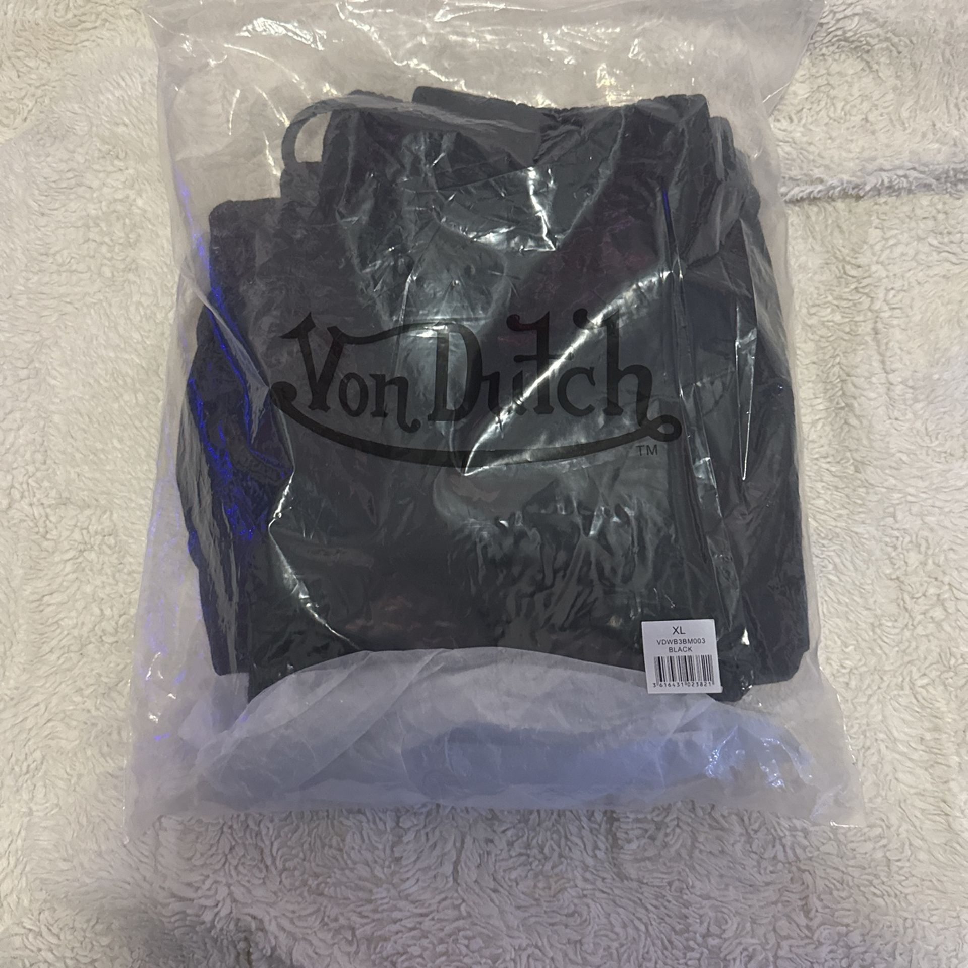 Von Dutch Black Sweatpants