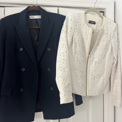 Women’s Blazers And Vests Like New 