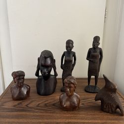 African Wood Carving Hand Carved Figures