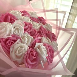 Pink N White Bouquets 