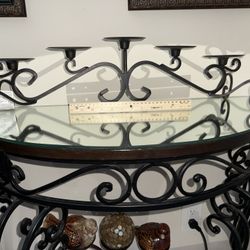 Home Interiors Candelero De 5 Velas  Nuevo 35 No Incluyen Las Flores