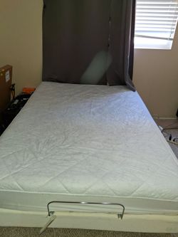 Jeromes Queen Gel Mattress and Adjustable Motorized  Bed Frame
