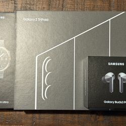 Samsung Galaxy Z  Tri-Fold+ Galaxy Watch Ultra + Galaxy Buds3 Pro