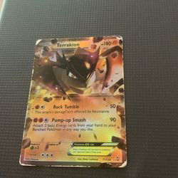 terrakion pokemon card