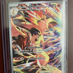Pokemon TCG Ethan's Typhlosion Destined Rivals #190