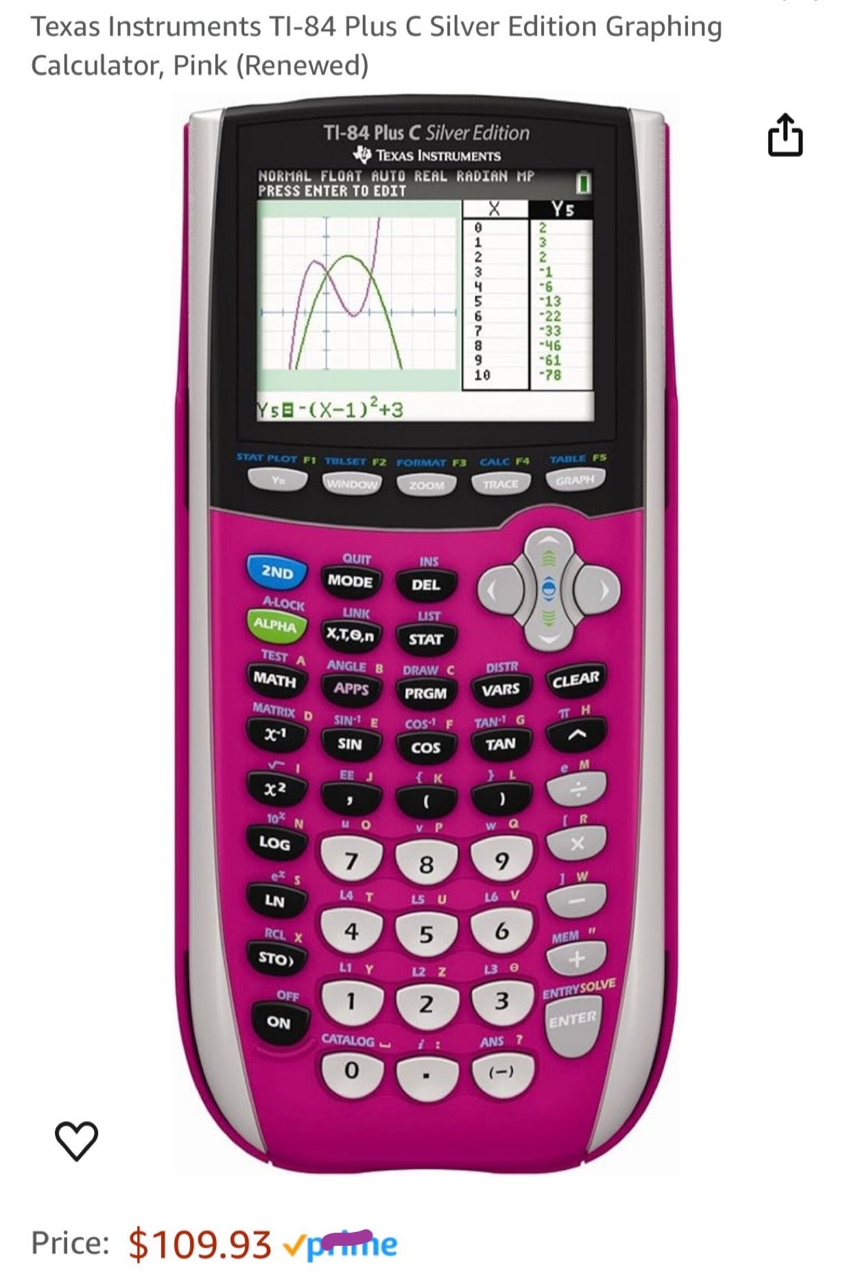 TI-84 Plus C