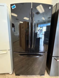 GE 33” width French door refrigerator