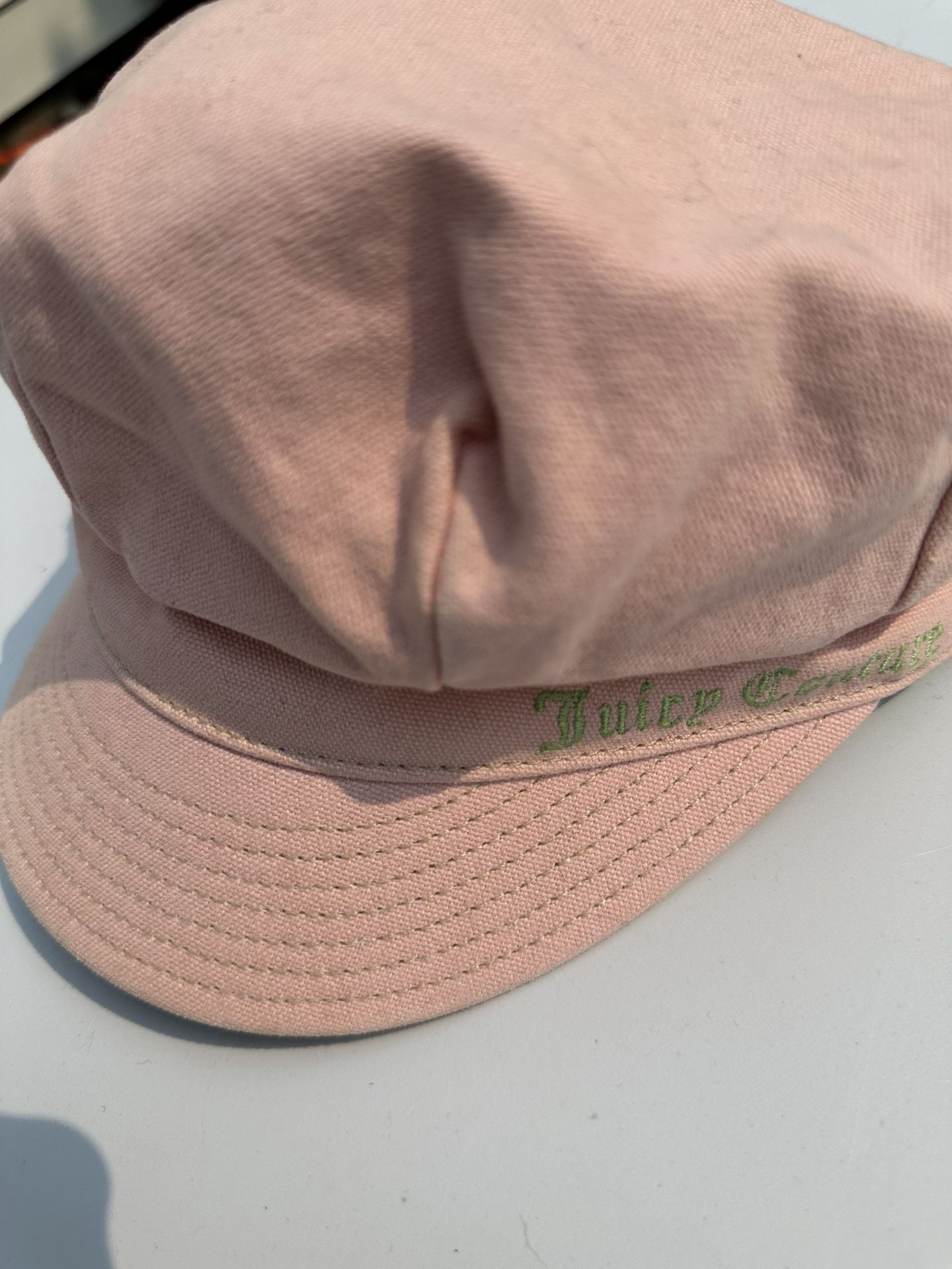 Juicy Couture Pink and Green Hat Classic Design