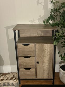 Yaheetech Industrial Storage Cabinet – 3 Drawers – Gray