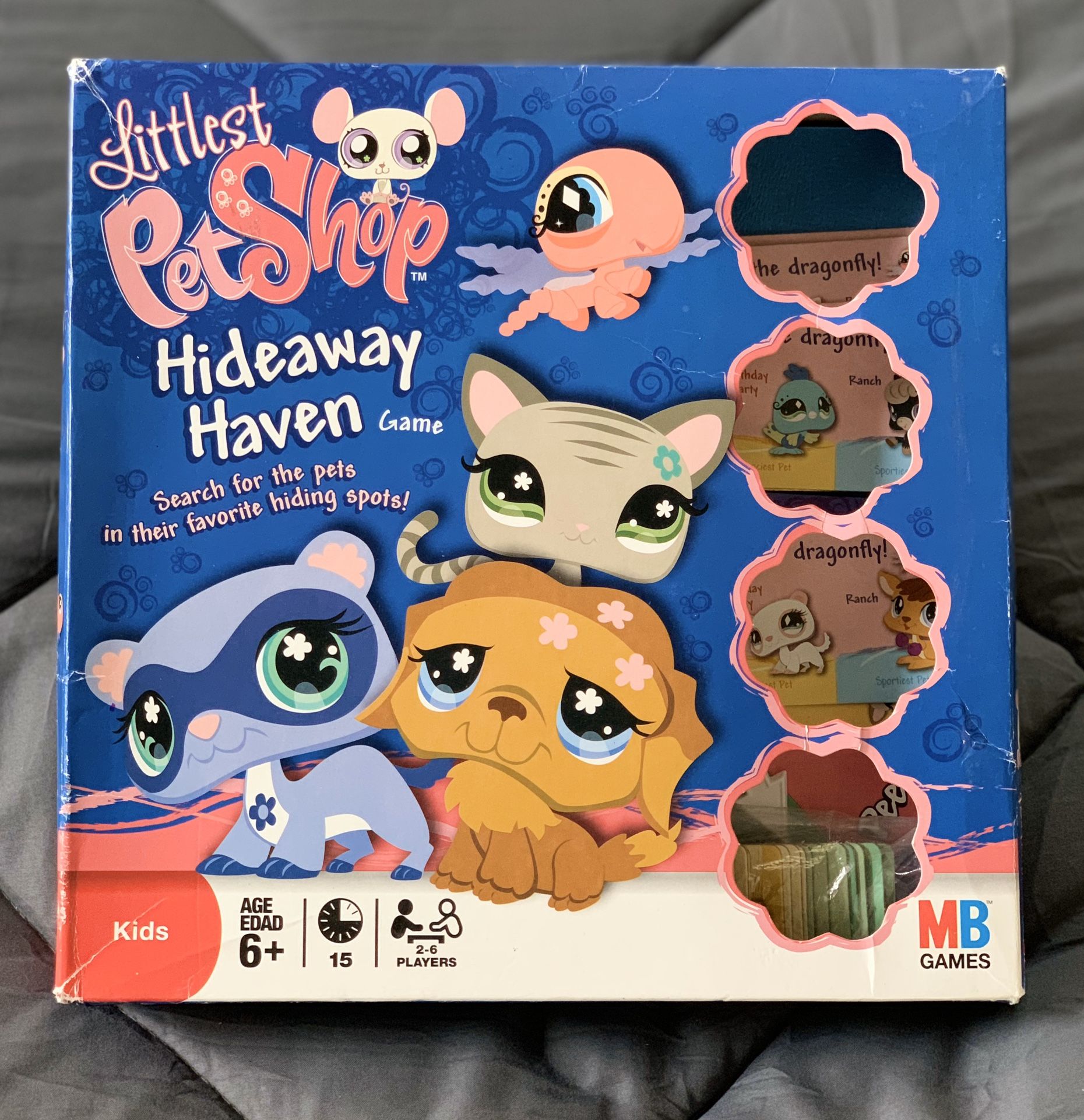 Littlest Pet Shop Hideaway Haven Board Game