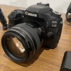canon 80d camera gear
