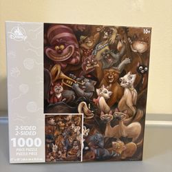 Disney 2-Sided 1000 Piece Puzzle Cats &  Dogs