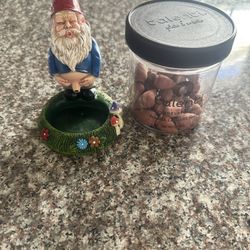Gnome Incense Burner With Incense