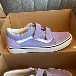 New Old School lavender Vans