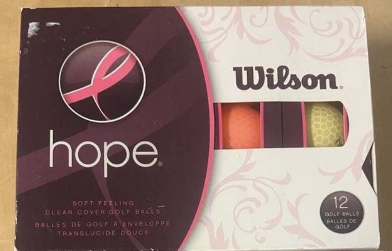 1 Dozen Brand NEW Wilson HOPE Breast Cancer