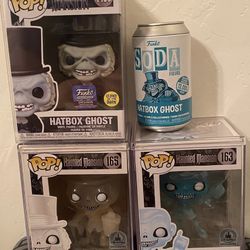 Haunted Mansion Funko Pop Lot