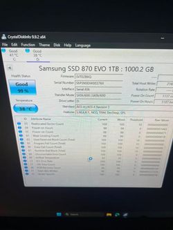 Samsung 870 EVO 1TB 2.5" SATA III Internal SSD