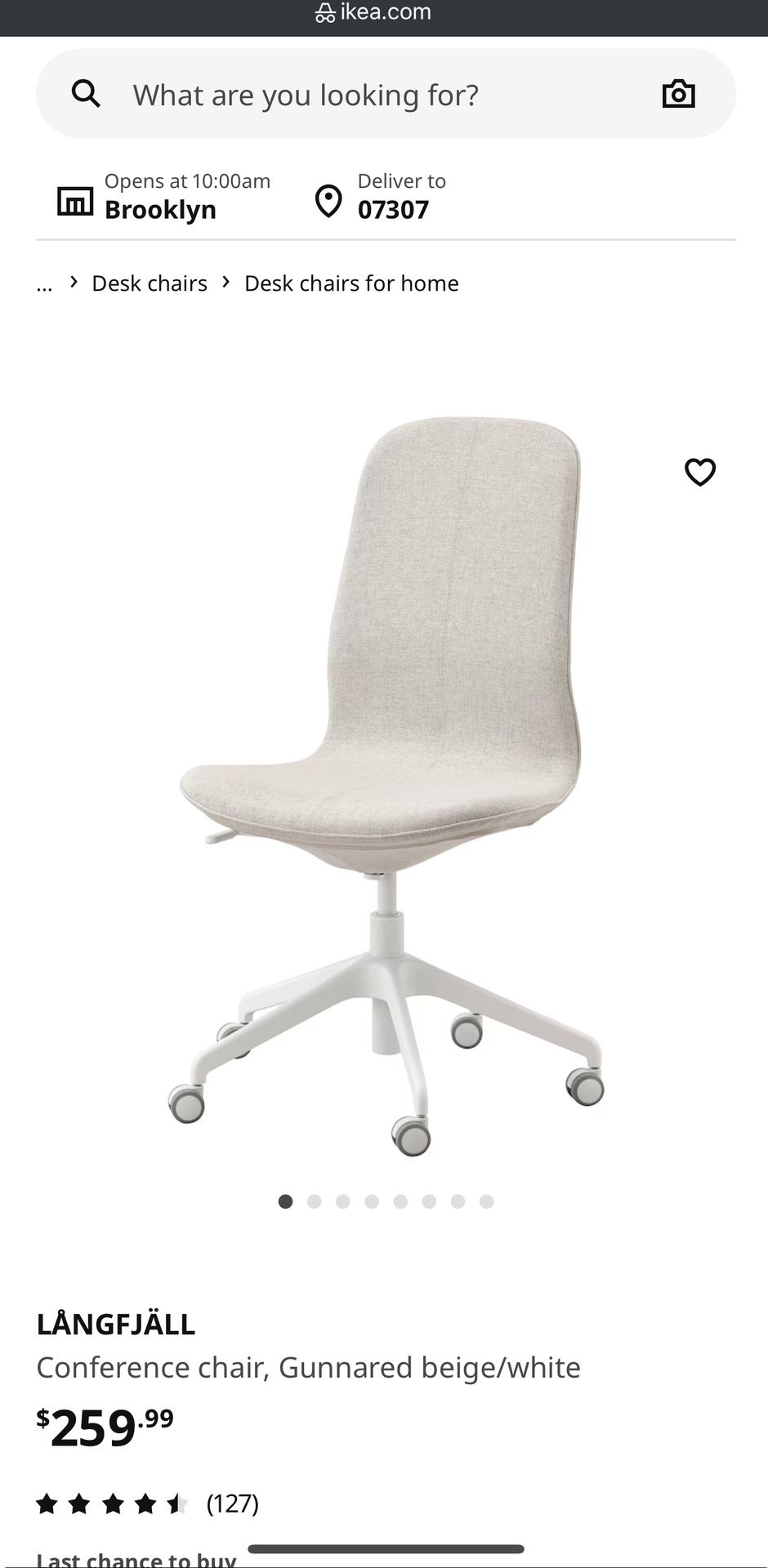 Desk chair 