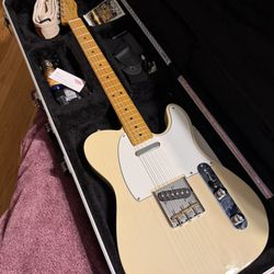 Squier telecaster white including Hard Case