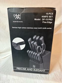 Knife Block with built in sharpener