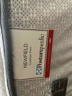 Sealy Posturepedic “Newfield” Cushion Firm Mattress – Excellent Condition