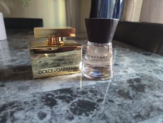 Dolce And Gabana The One And Burberry For Her