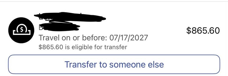 Southwest flight credits E delivery instant transfer