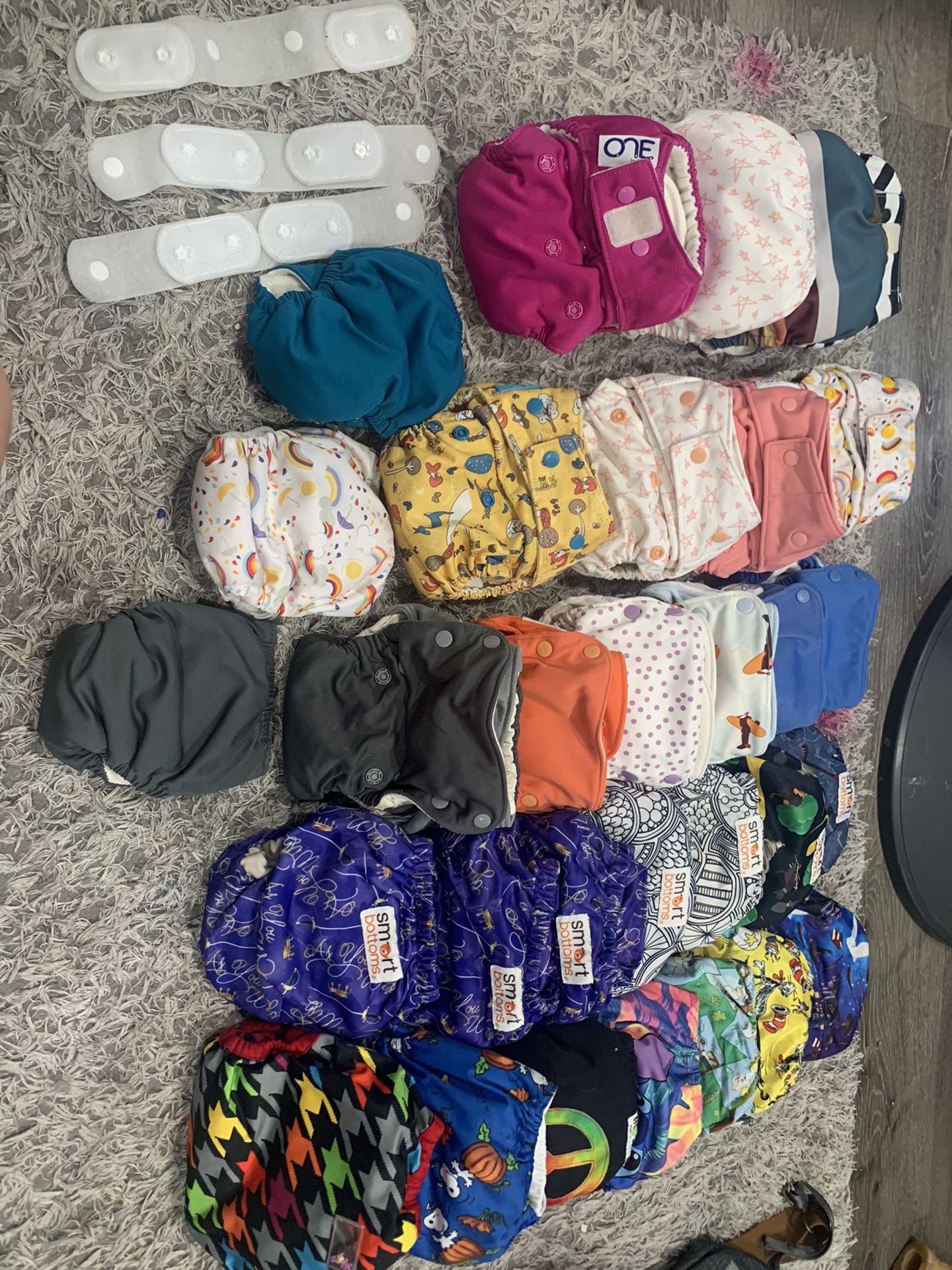 Great starter bunch Cloth diapers