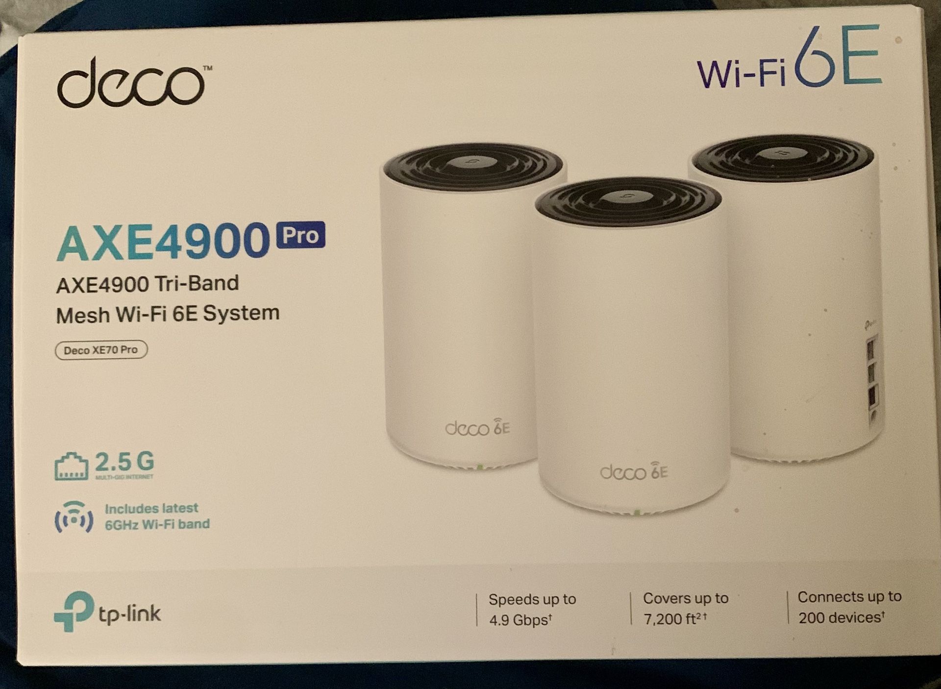 Tri-Band Mesh System - WiFi 6e