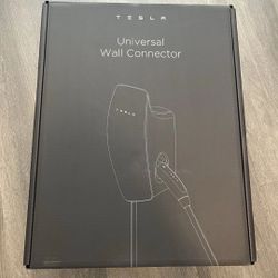 Tesla universal wall connector level 2 hardwired electric vehicle Ev charger up to 48A 24ft 