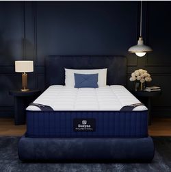 Brand new in the box- Twin Mattress, 8 inch Hybrid Twin Size Mattress in a Box, Cooling Gel Memory Foam Mattress with Pocket Springs, Twin Bed Mattres