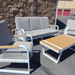 4 Piece Outdoor Patio Seating set