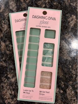 NEW DASHING DIVA ULTRA GLOSS SHINE GEL NAIL STRIPS $5 each!