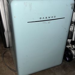 Daewoo Blue Mini fridge 