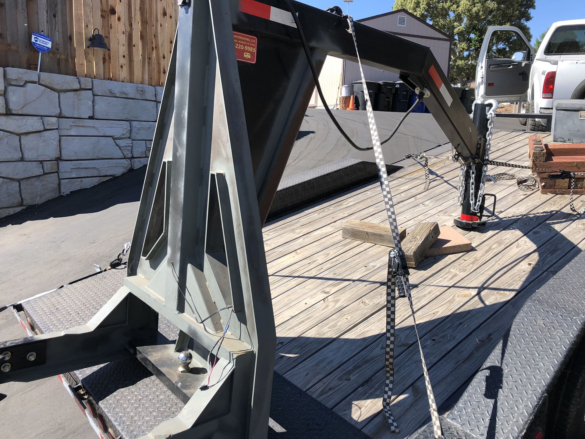 Bumper pull to 5th wheel/Gooseneck trailer conversion.. for Sale in