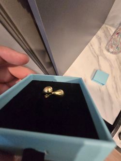 Gold Drop Earring