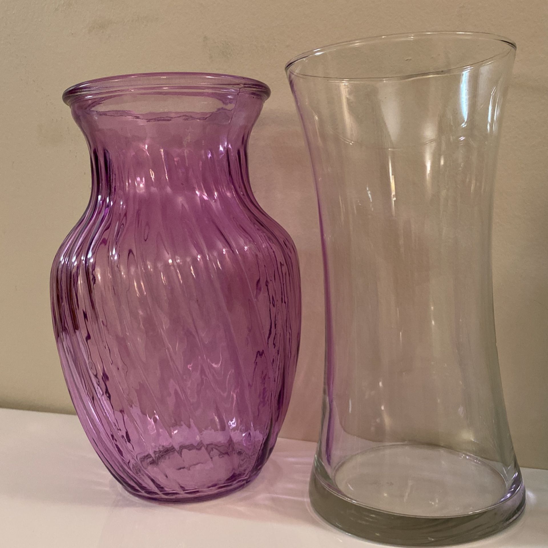 Glass Flower Vases 