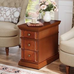 New Side End Table Night Stand 3 drawers