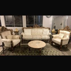 Baroque-style Sofa Set 