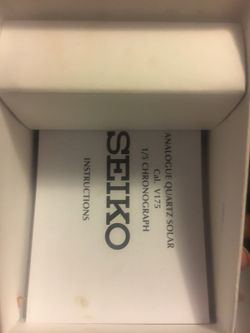 Seiko watch