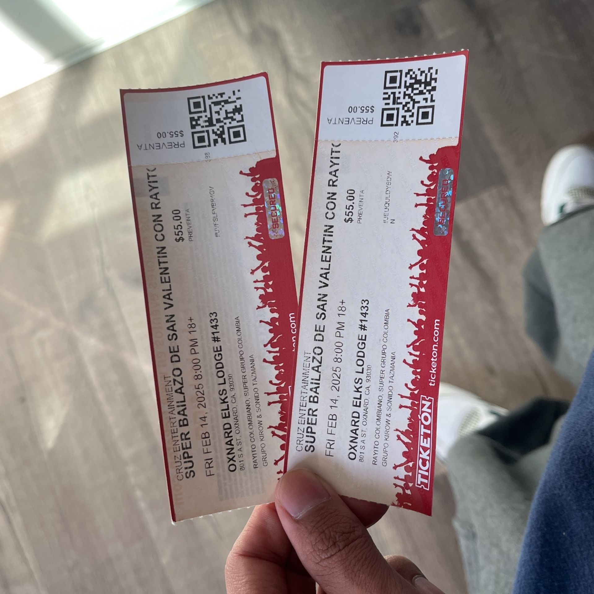 Baile tickets